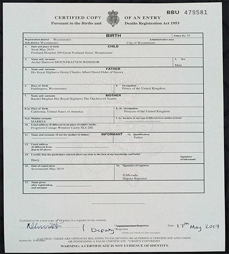 Fake Birth Certificate Maker Free - 15 Birth Certificate Templates Word Pdf á … Templatelab ...